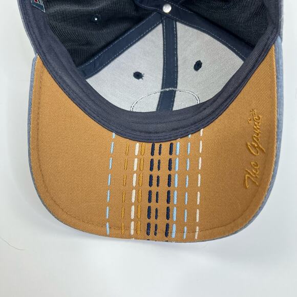 The Game Steamboat Springs Patch Baseball Cap Gray Adjustable Back Strap - Picture 11 of 14